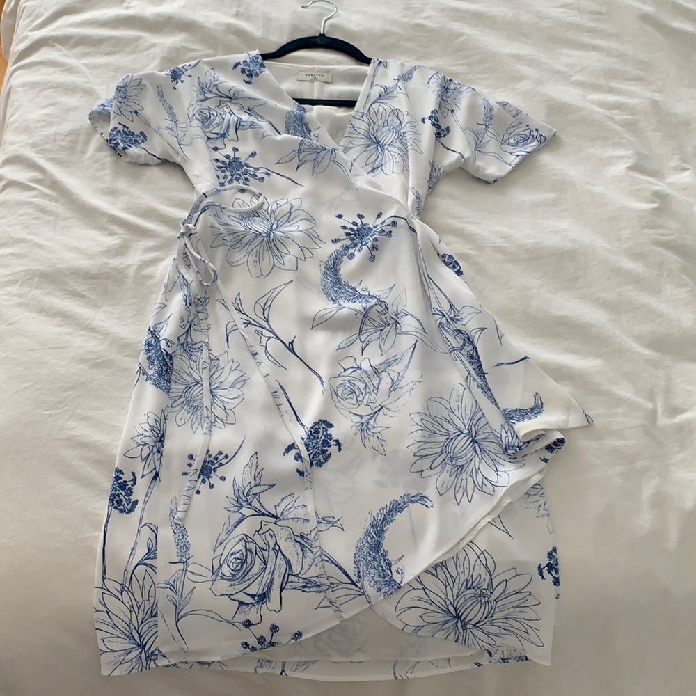 Babaton Wrap Dress - WORN ONCE
